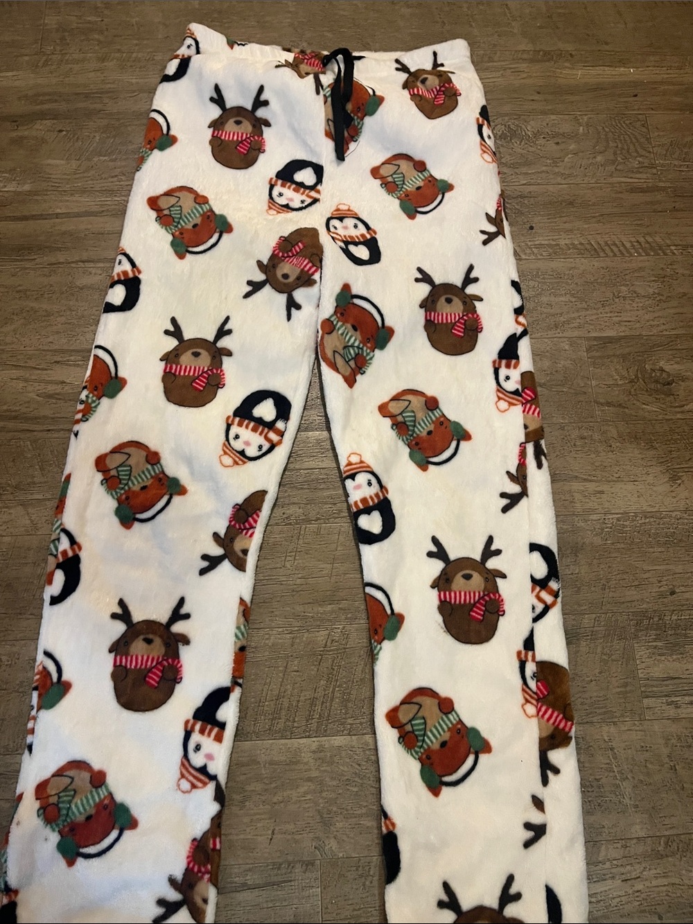 Cozy Holiday Reindeer pj pants